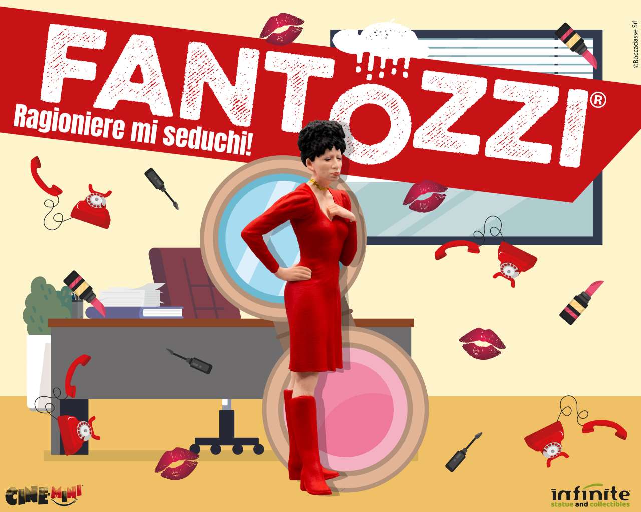 Fantozzi signorina silvani ragioniere mi seduchi cinemini pvc - immagine 3