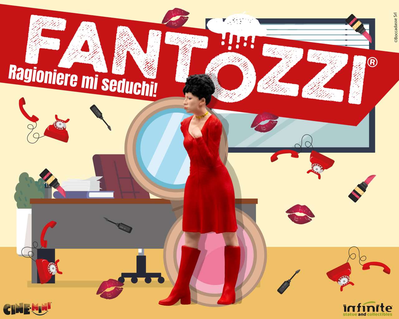 Fantozzi signorina silvani ragioniere mi seduchi cinemini pvc - immagine 4