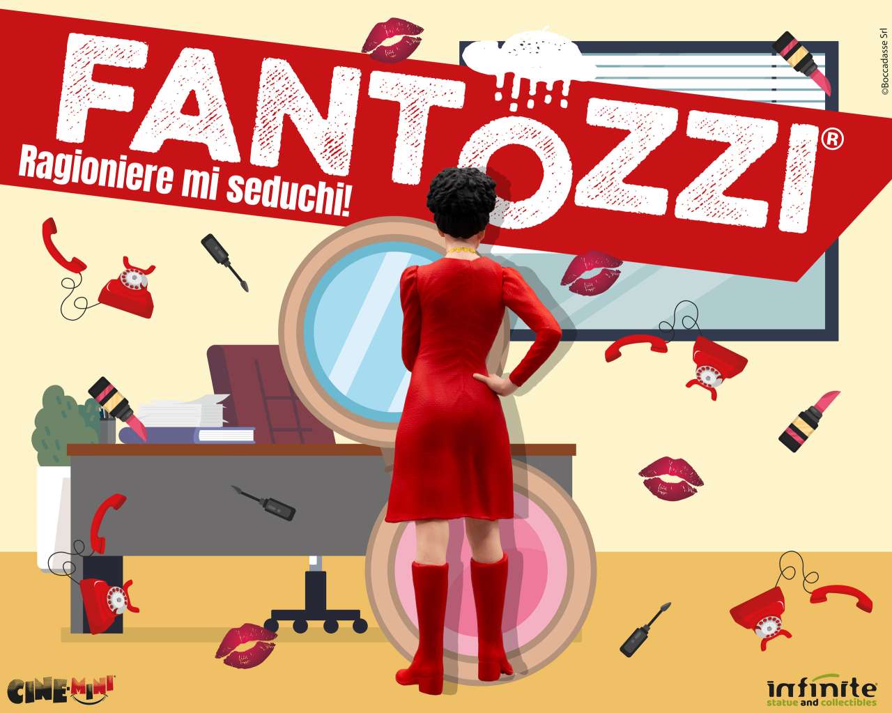 Fantozzi signorina silvani ragioniere mi seduchi cinemini pvc - immagine 5