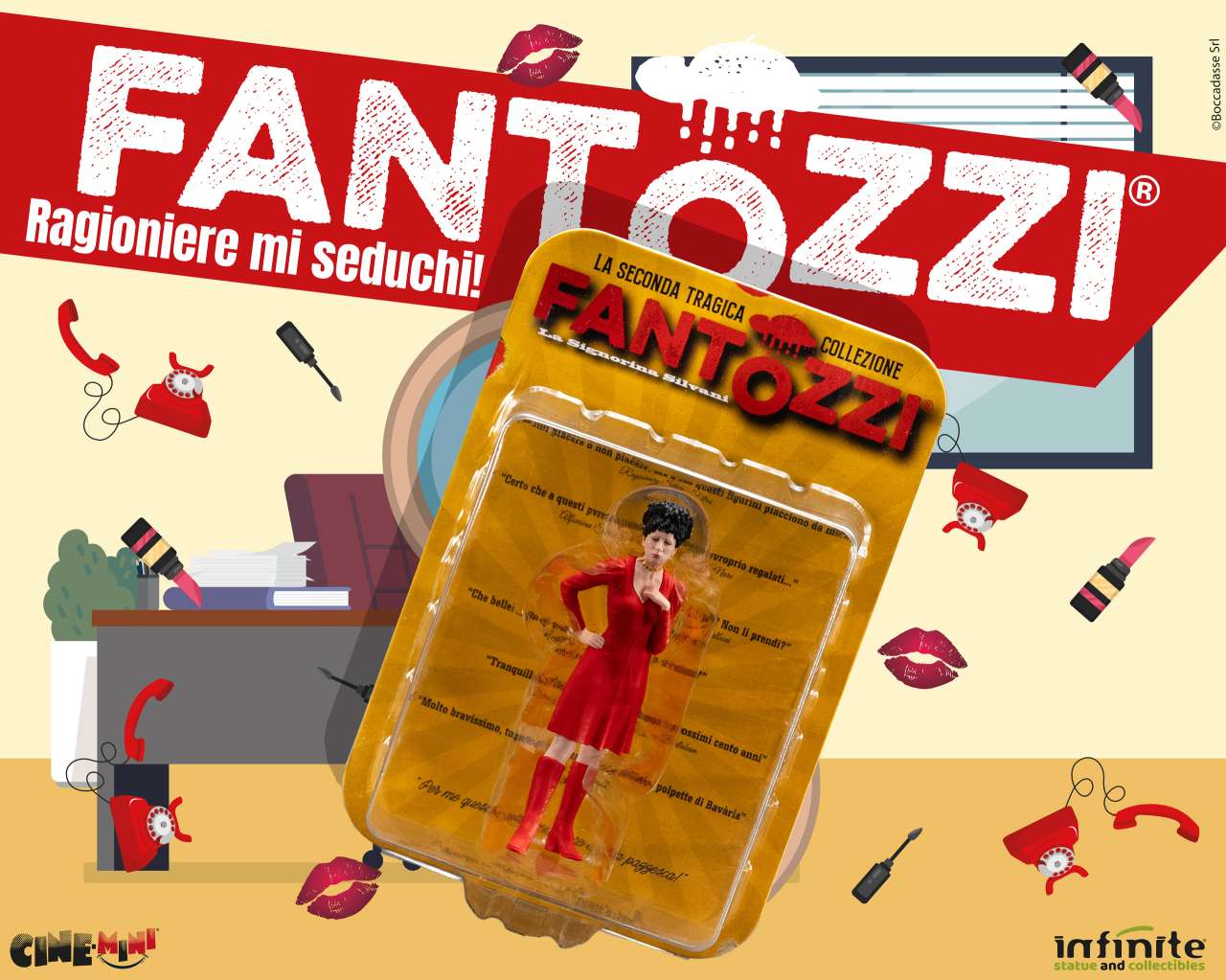 Fantozzi signorina silvani ragioniere mi seduchi cinemini pvc - immagine 6