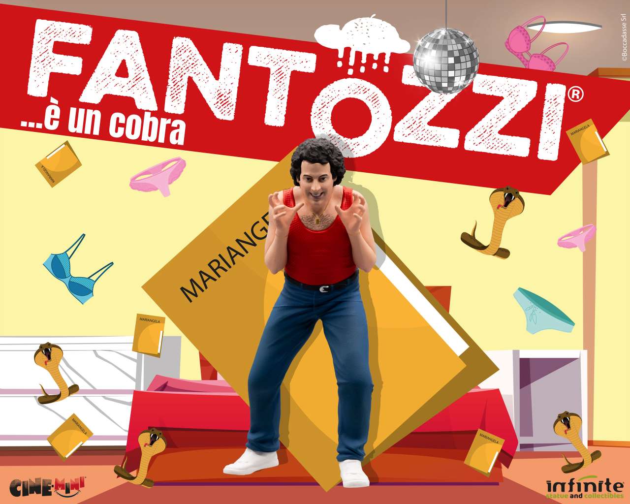 Fantozzi loris batacchi e' un cobra cinemini pvc - immagine 2