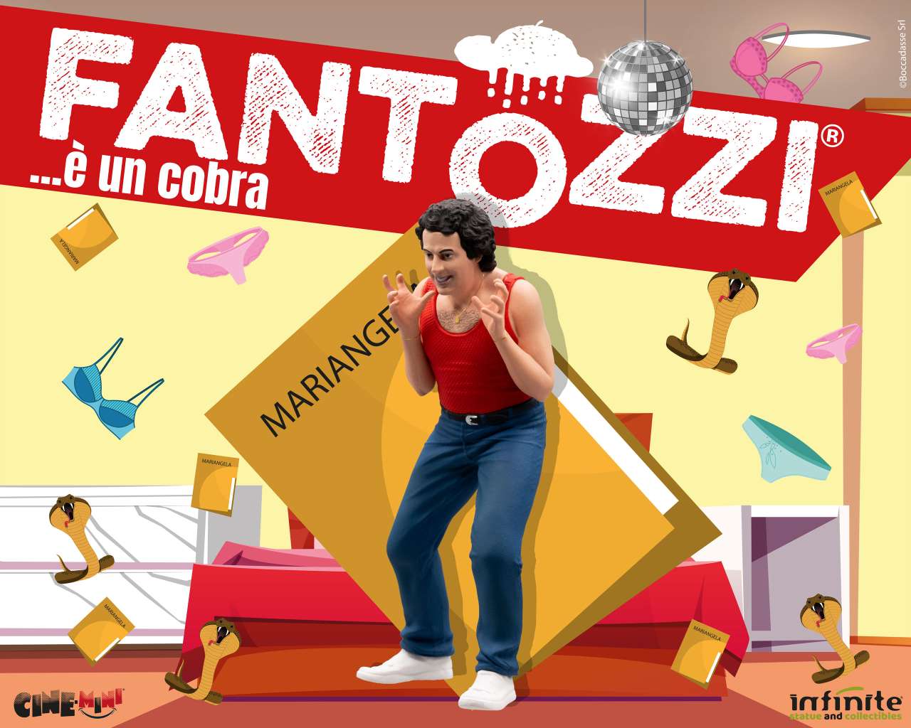 Fantozzi loris batacchi e' un cobra cinemini pvc - immagine 3