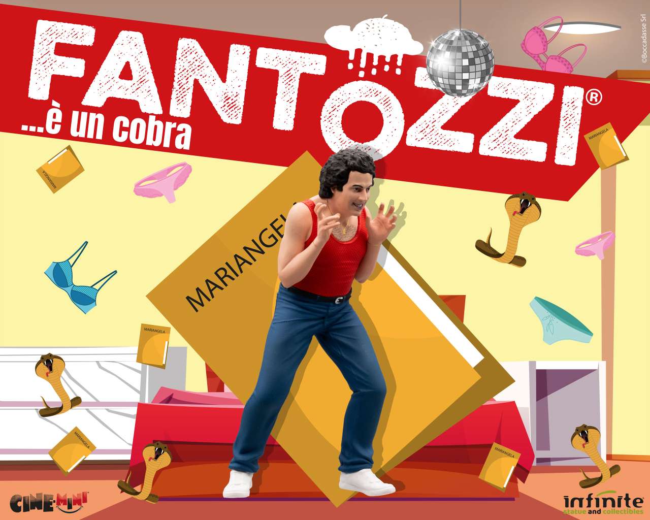 Fantozzi loris batacchi e' un cobra cinemini pvc - immagine 4