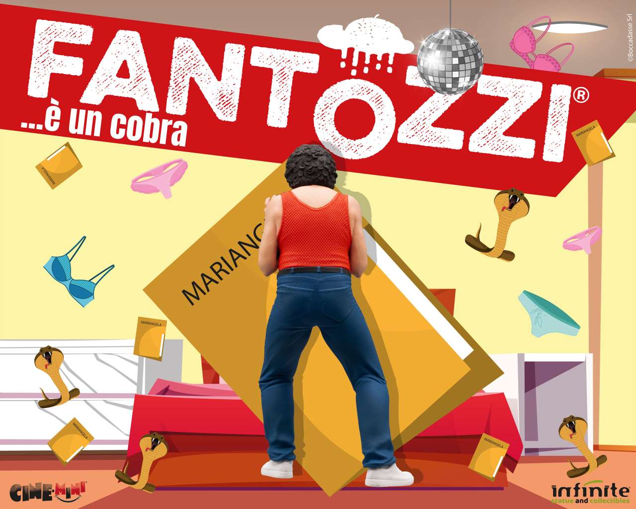 Fantozzi loris batacchi e' un cobra cinemini pvc - immagine 5