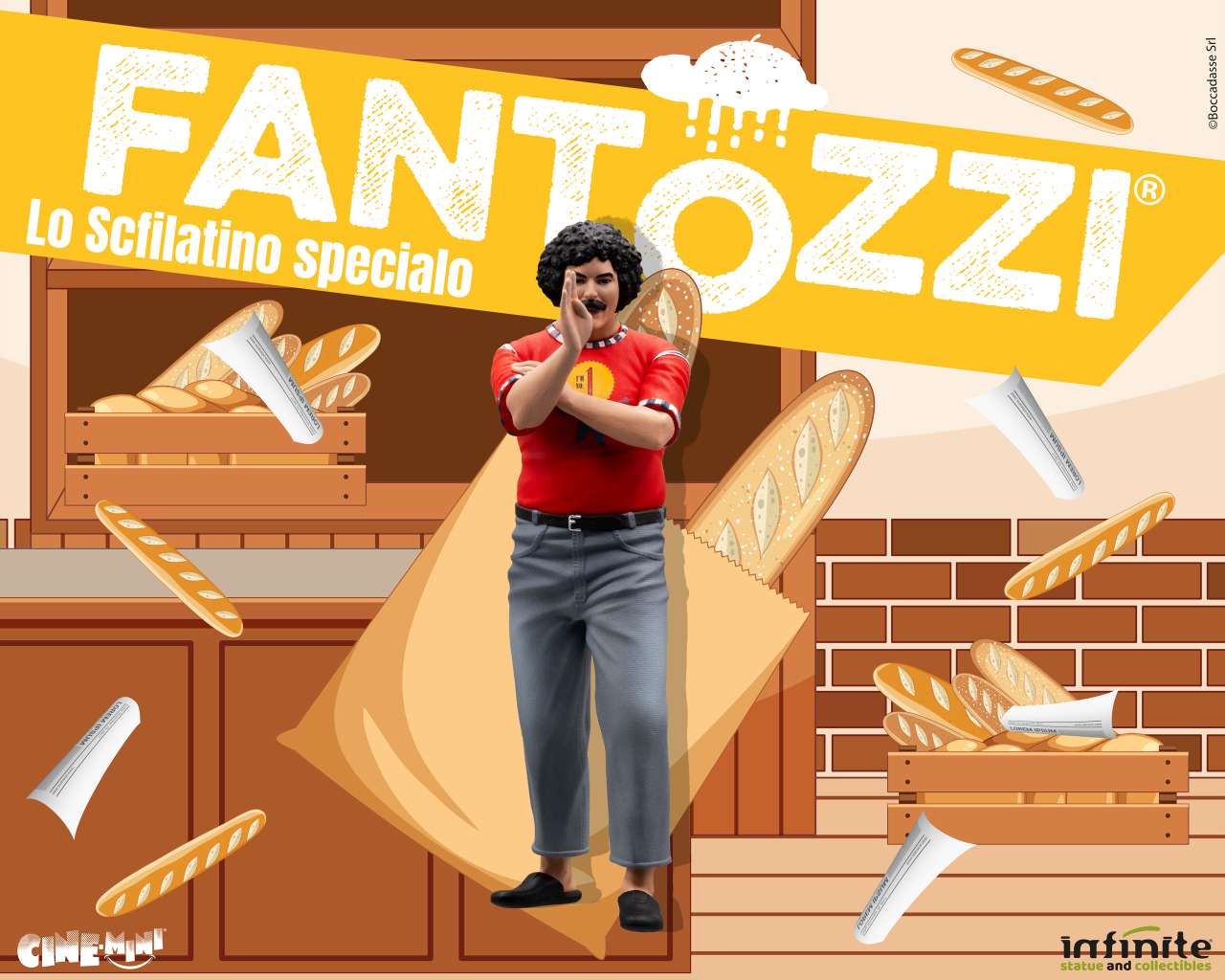 Fantozzi cecco lo scfilatino specialo cinemini pvc - immagine 2