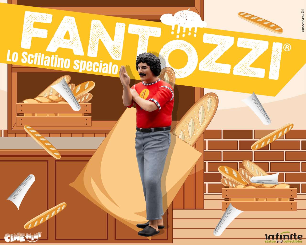 Fantozzi cecco lo scfilatino specialo cinemini pvc - immagine 3