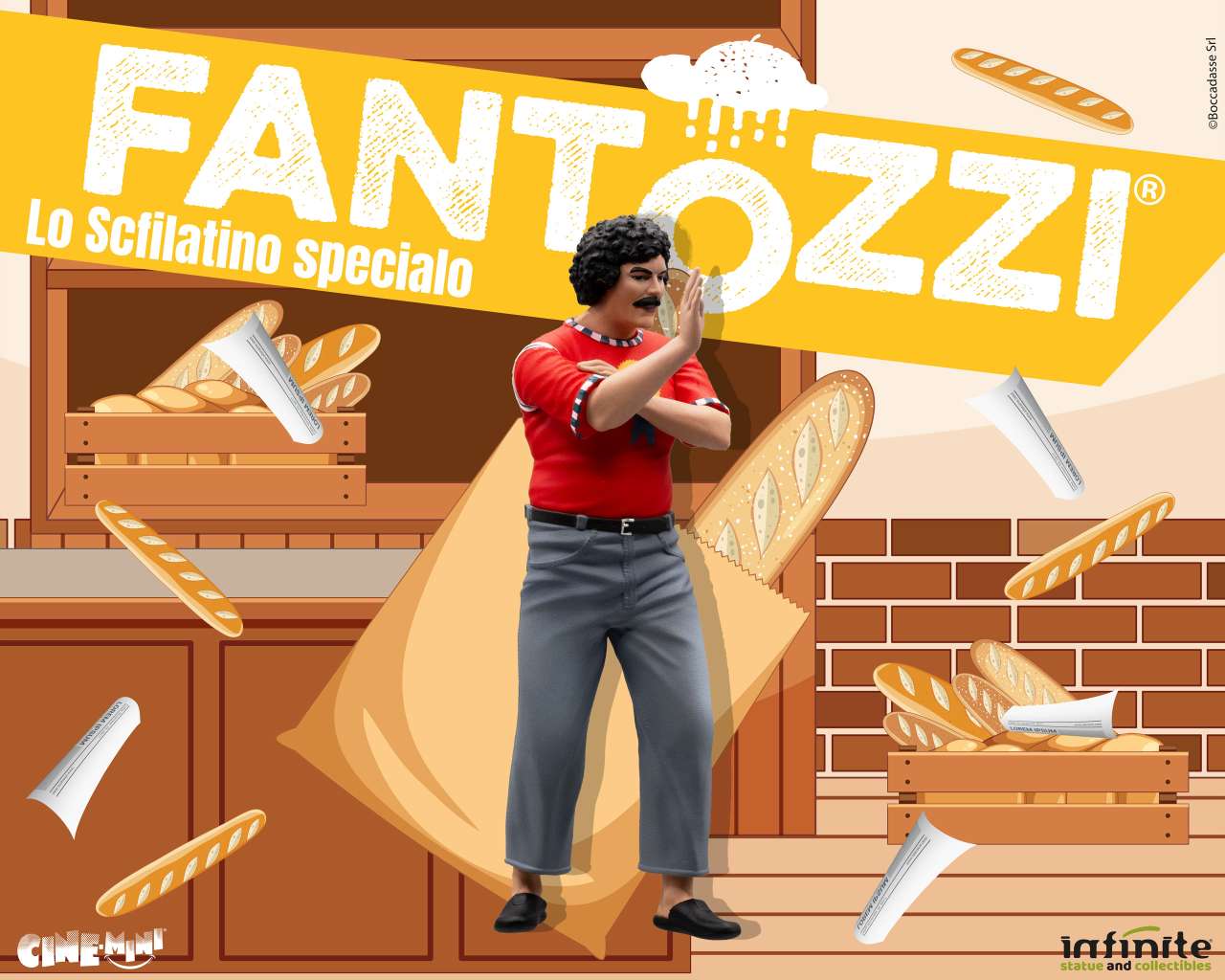 Fantozzi cecco lo scfilatino specialo cinemini pvc - immagine 4