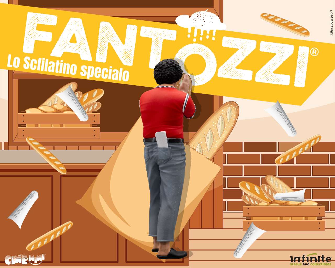 Fantozzi cecco lo scfilatino specialo cinemini pvc - immagine 5