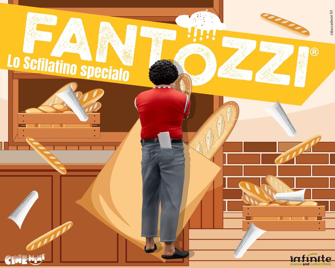 Fantozzi cecco lo scfilatino specialo cinemini pvc - immagine 6