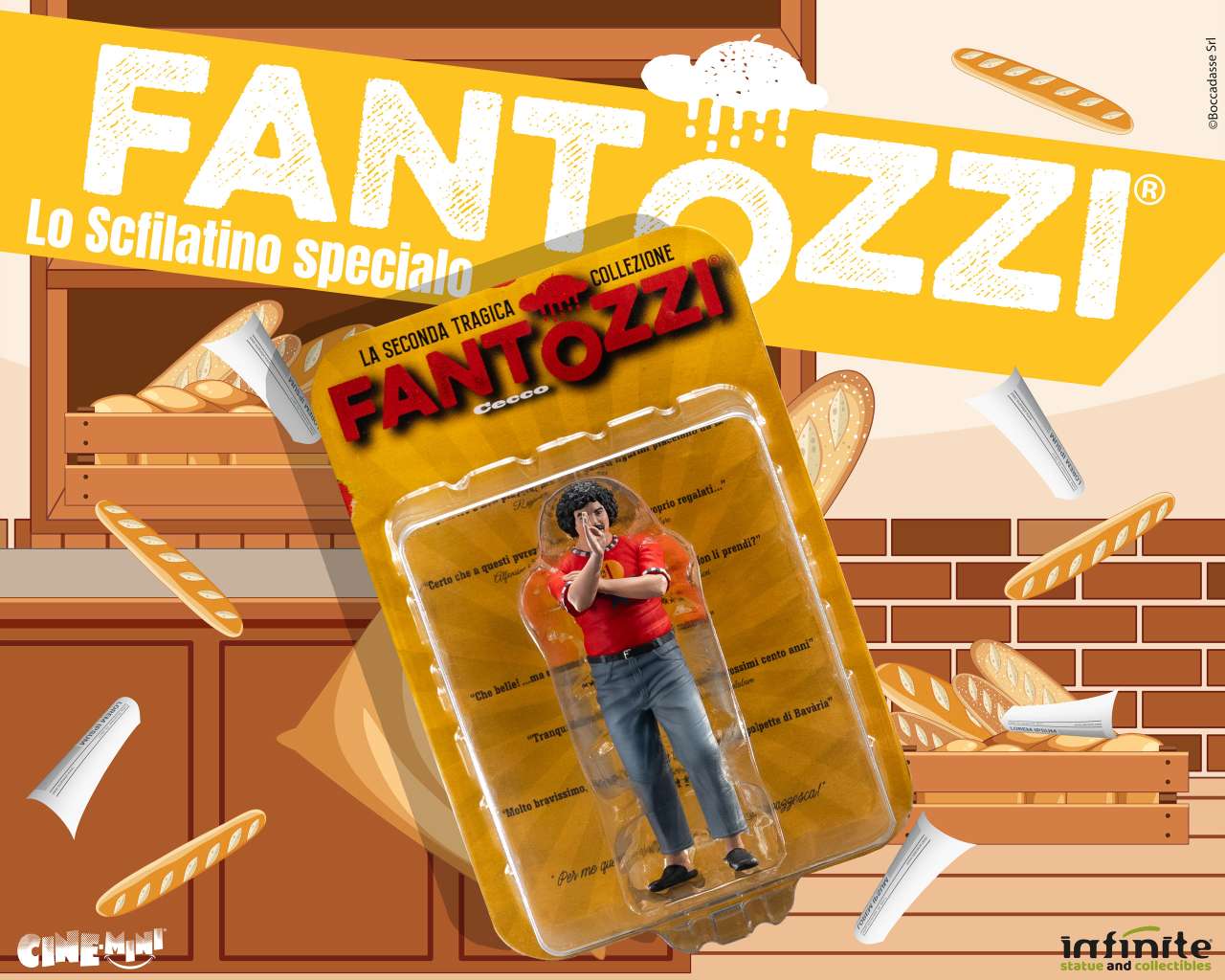 Fantozzi cecco lo scfilatino specialo cinemini pvc - immagine 7