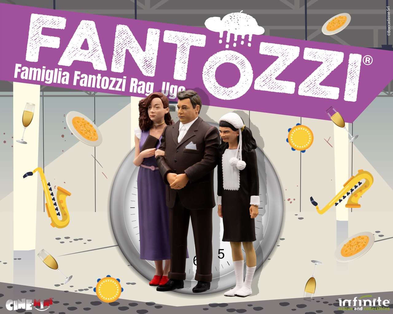 Fantozzi famiglia fantozzi rag ugo cinemini pvc - immagine 3