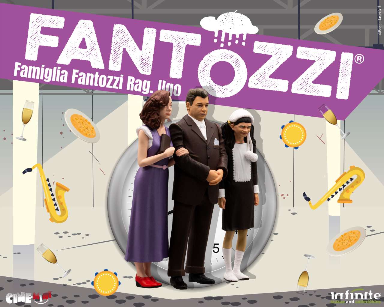 Fantozzi famiglia fantozzi rag ugo cinemini pvc - immagine 4