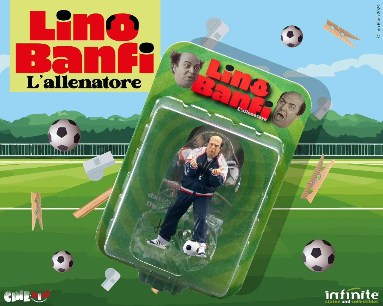 Lino banfi l’allenatore cinemini pvc - immagine 6