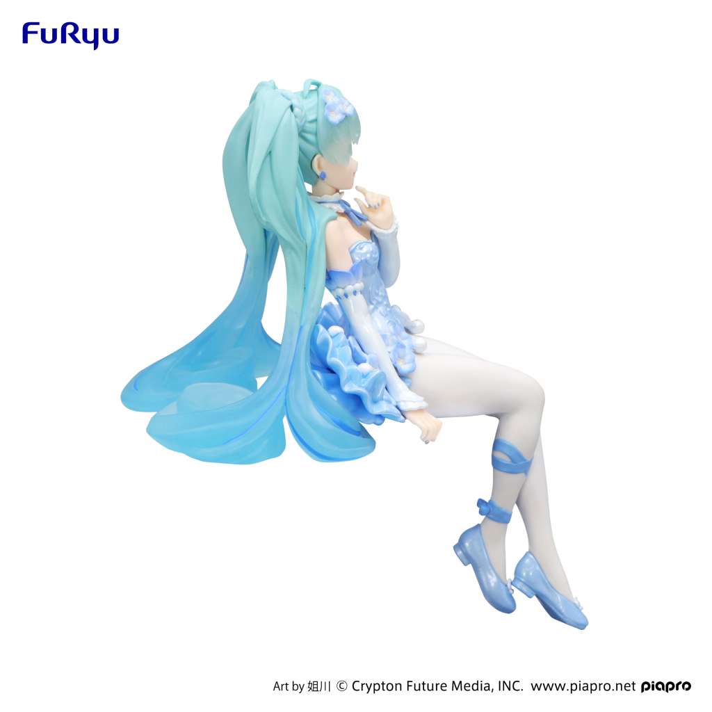 Hatsune miku nemophila pail blue noodle stopper fig - immagine 5