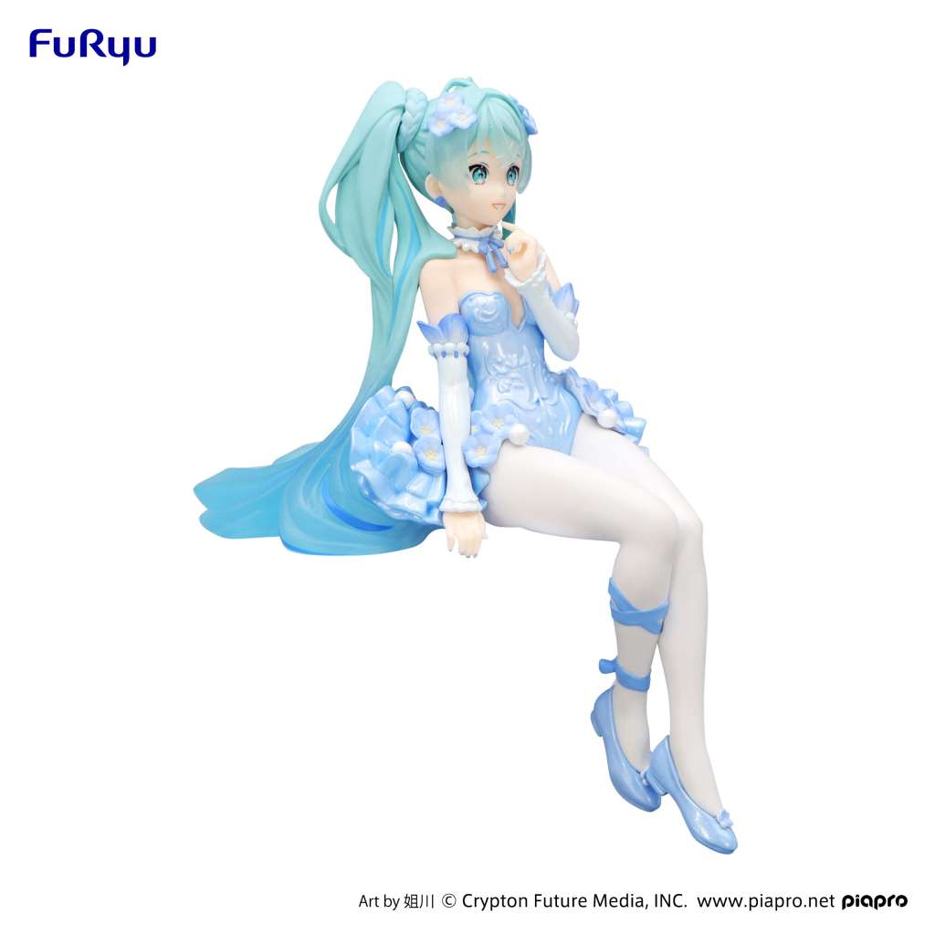 Hatsune miku nemophila pail blue noodle stopper fig - immagine 6