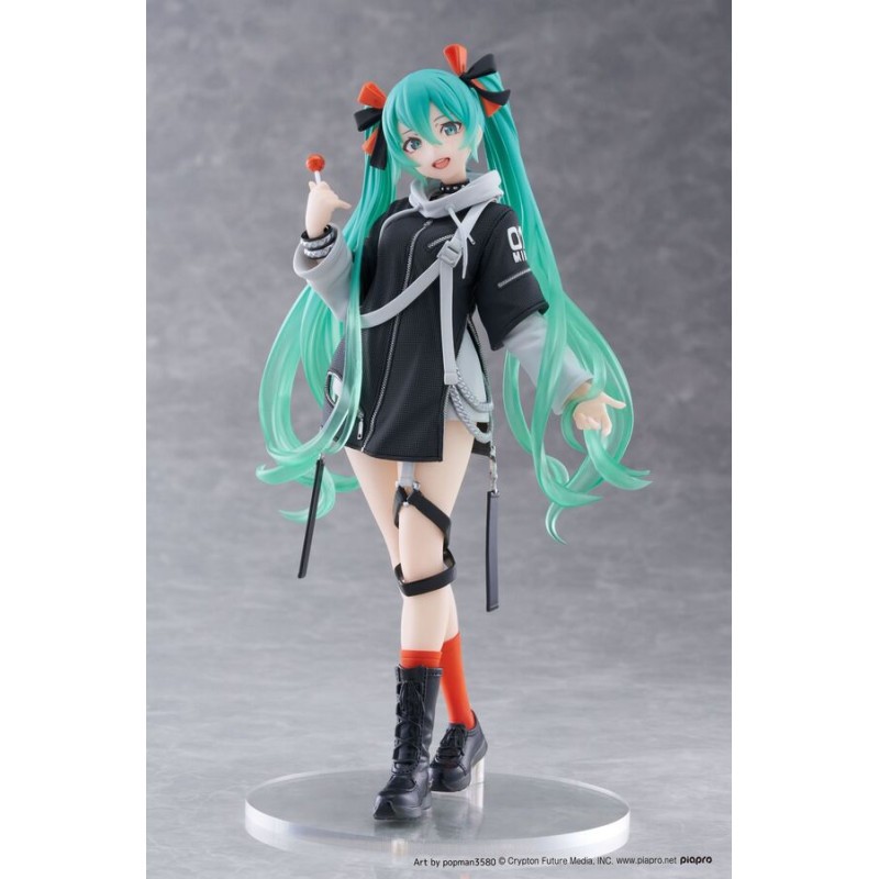 MIKU HATSUNE FASHION FIGURE HATSUNE MIKU PUNK Ver. - immagine 3