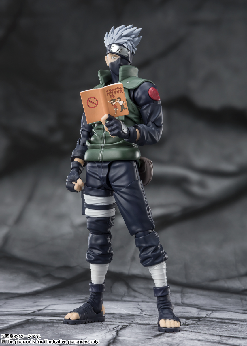 NARUTO KAKASHI HATAKE THE FAMED SHF - immagine 3