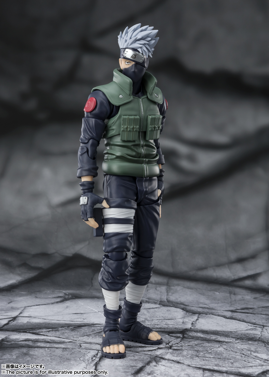 NARUTO KAKASHI HATAKE THE FAMED SHF - immagine 4