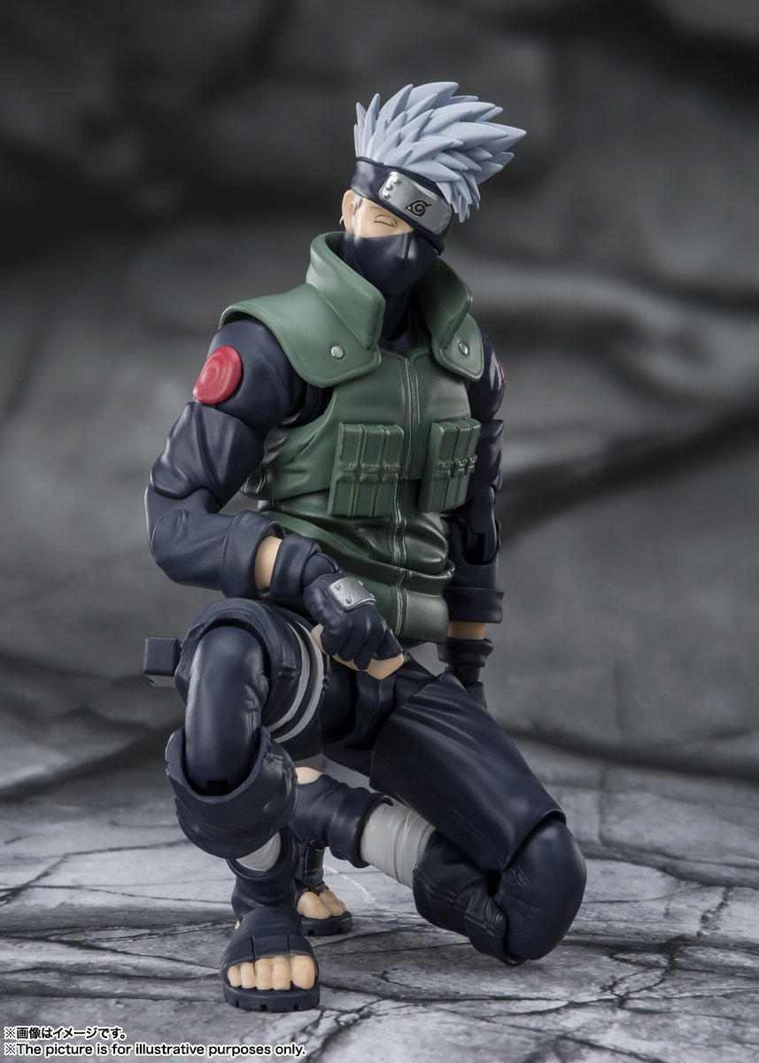 NARUTO KAKASHI HATAKE THE FAMED SHF - immagine 6