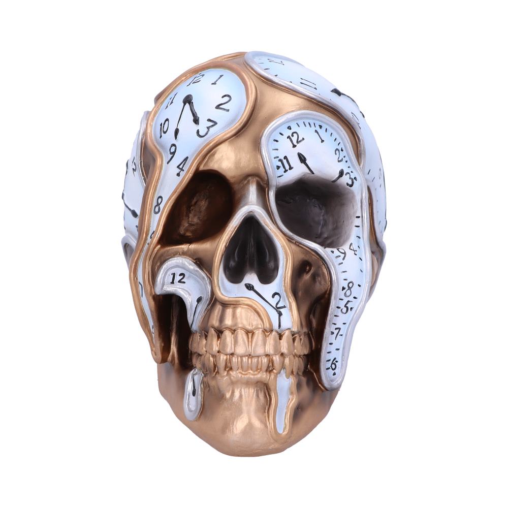 TIME GOES BY CLOCK SKULL - immagine 4
