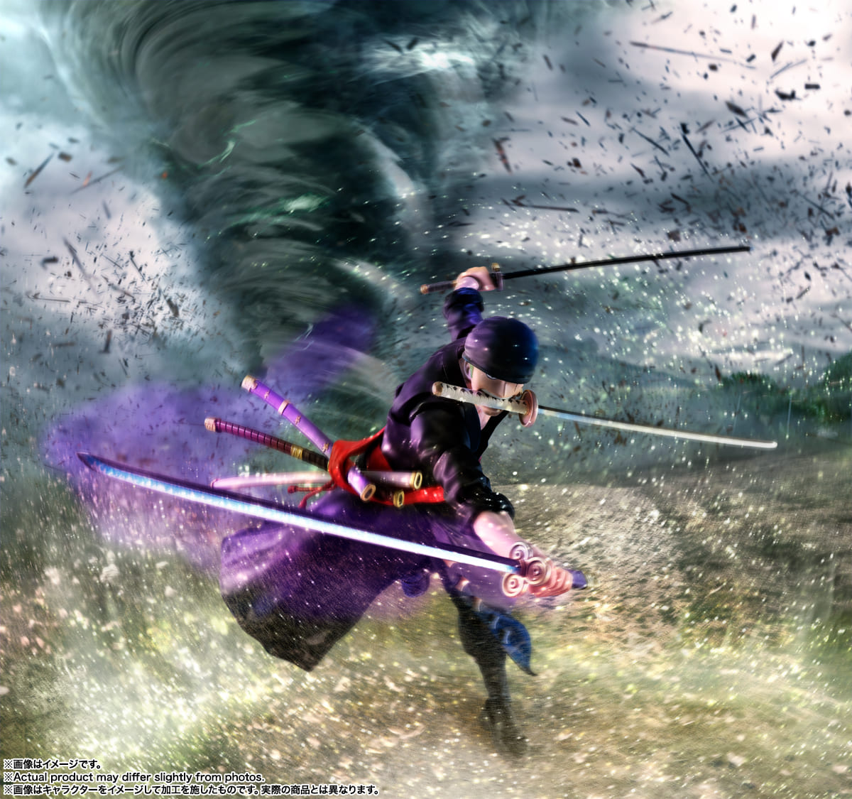 ONE PIECE ZORO RIDE ONIGASHIMA SHF - immagine 2