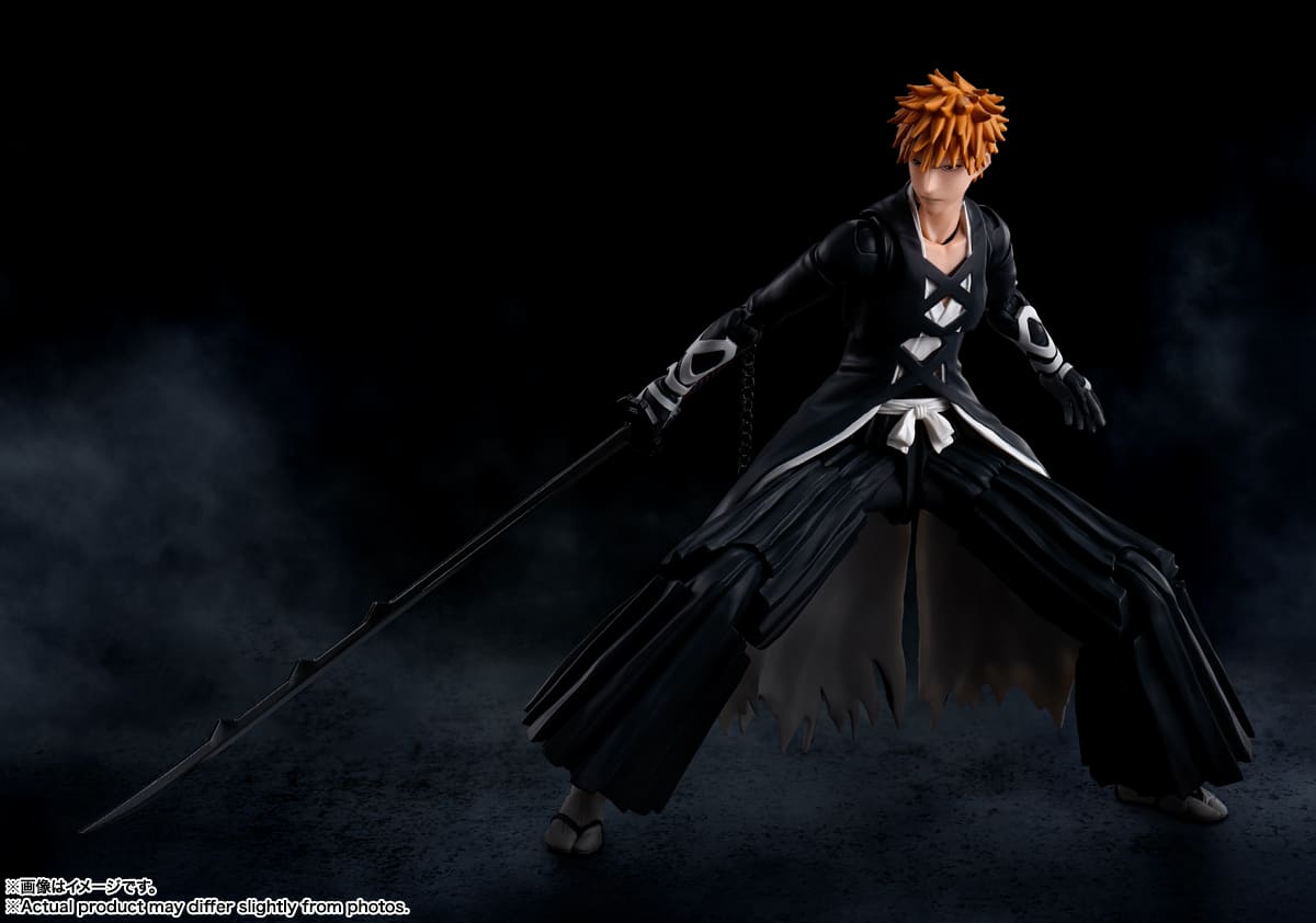 BLEACH ICHIGO KUROSAKI BANKAI SH FIGUARTS - immagine 4