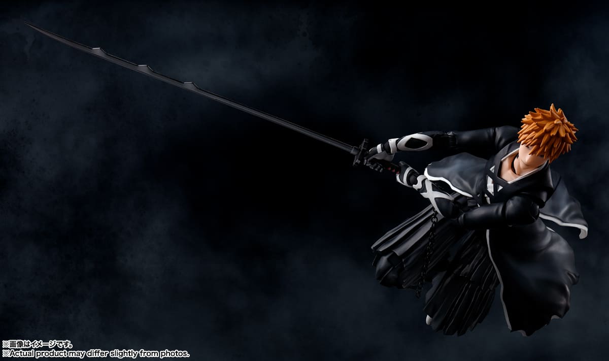 BLEACH ICHIGO KUROSAKI BANKAI SH FIGUARTS - immagine 5