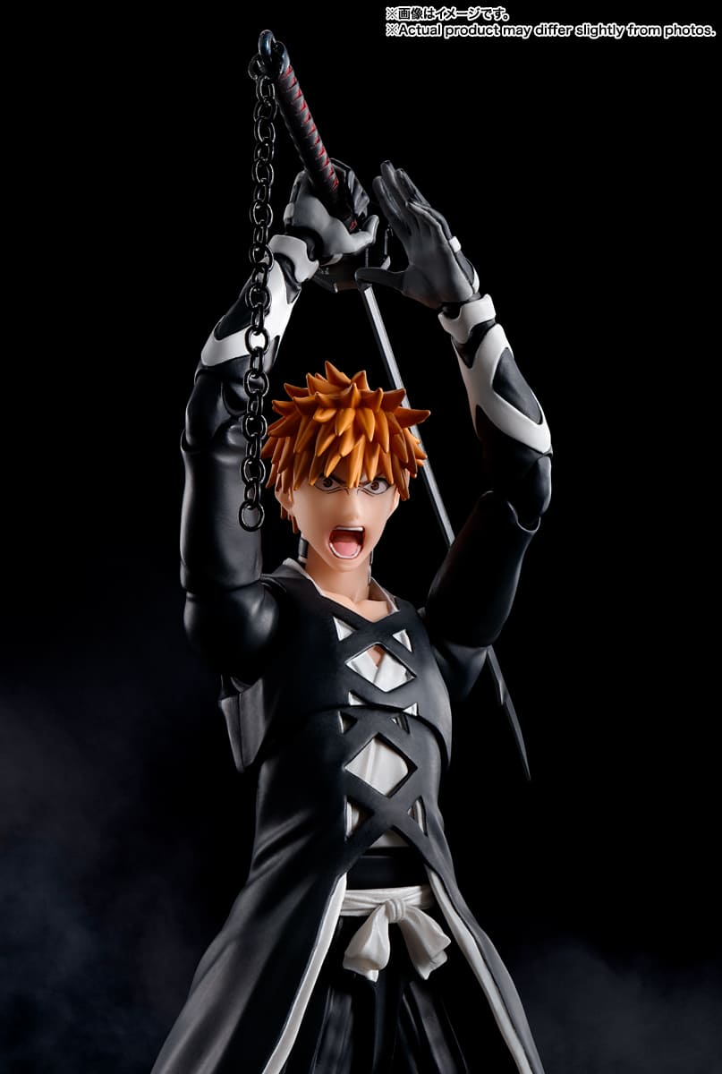 BLEACH ICHIGO KUROSAKI BANKAI SH FIGUARTS - immagine 6