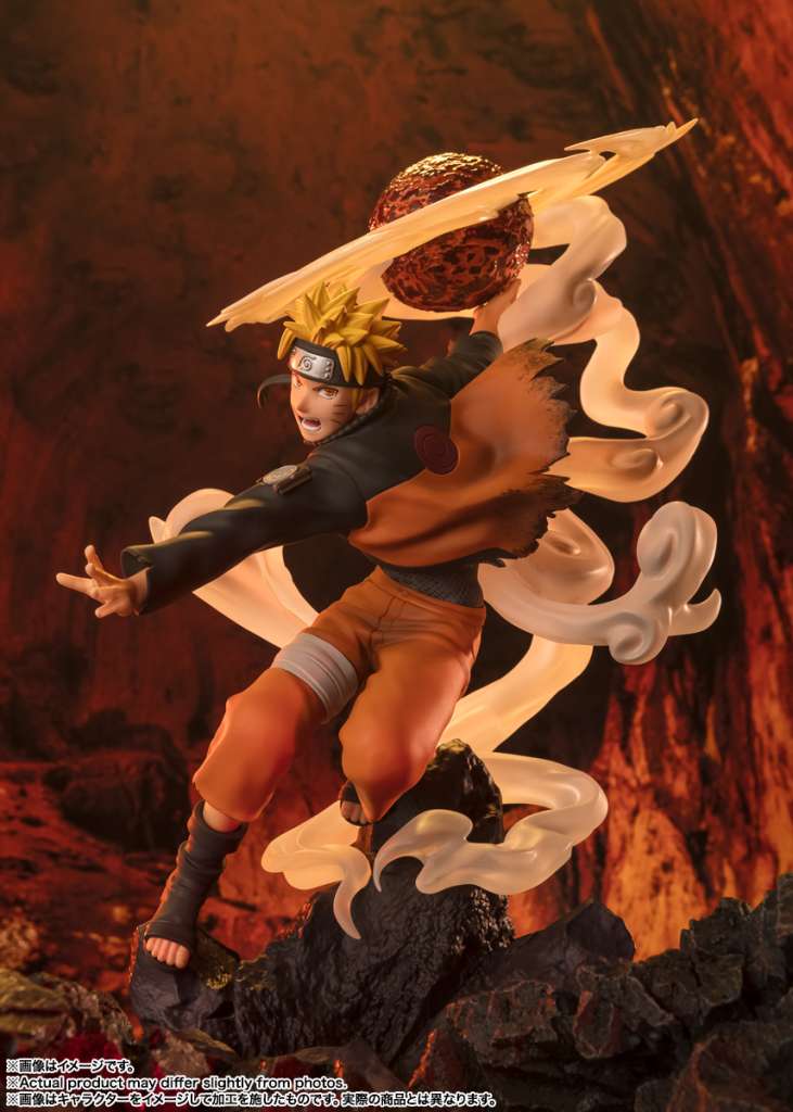 Naruto Uzumaki Naruto Lava Release Figuarts Zero - immagine 2