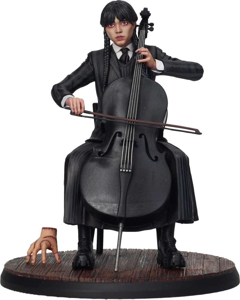 Wednesday With Cello And Thing 15 Cm Figure - immagine 2