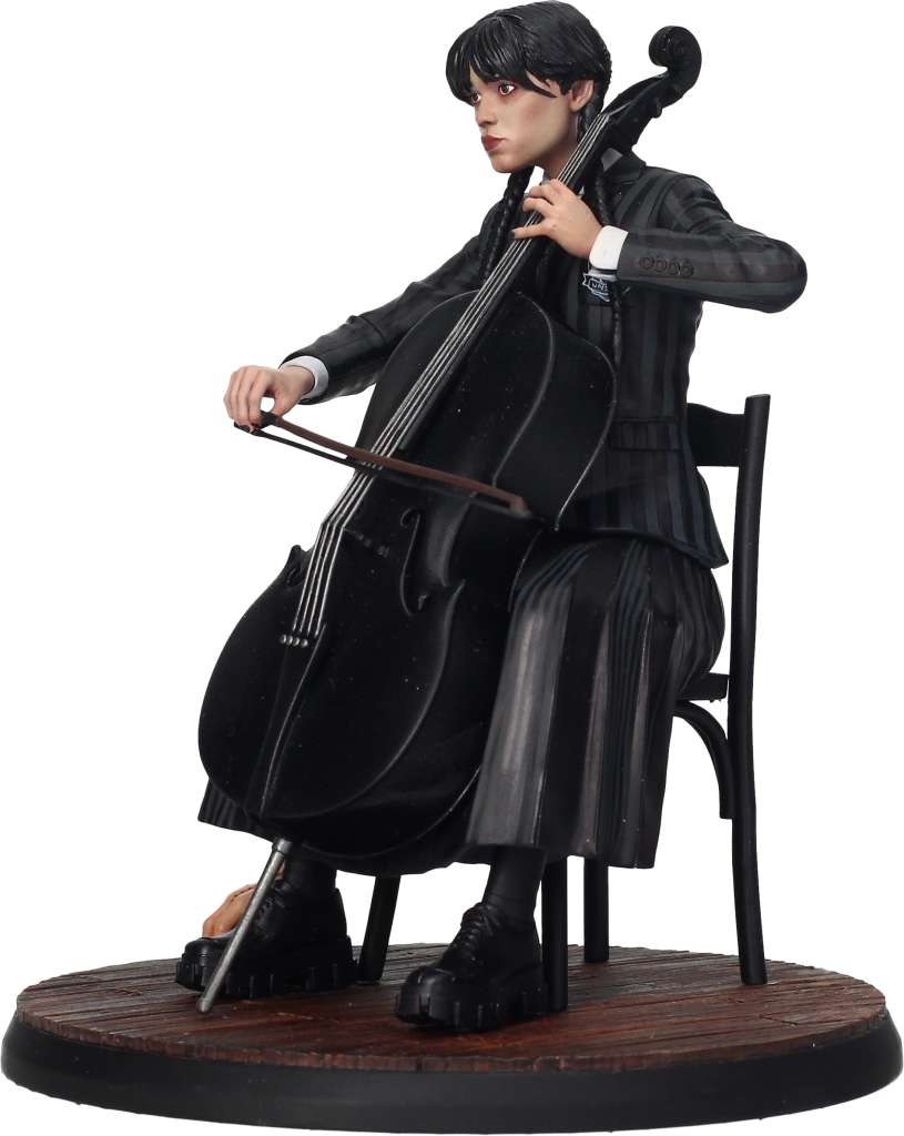 Wednesday With Cello And Thing 15 Cm Figure - immagine 3