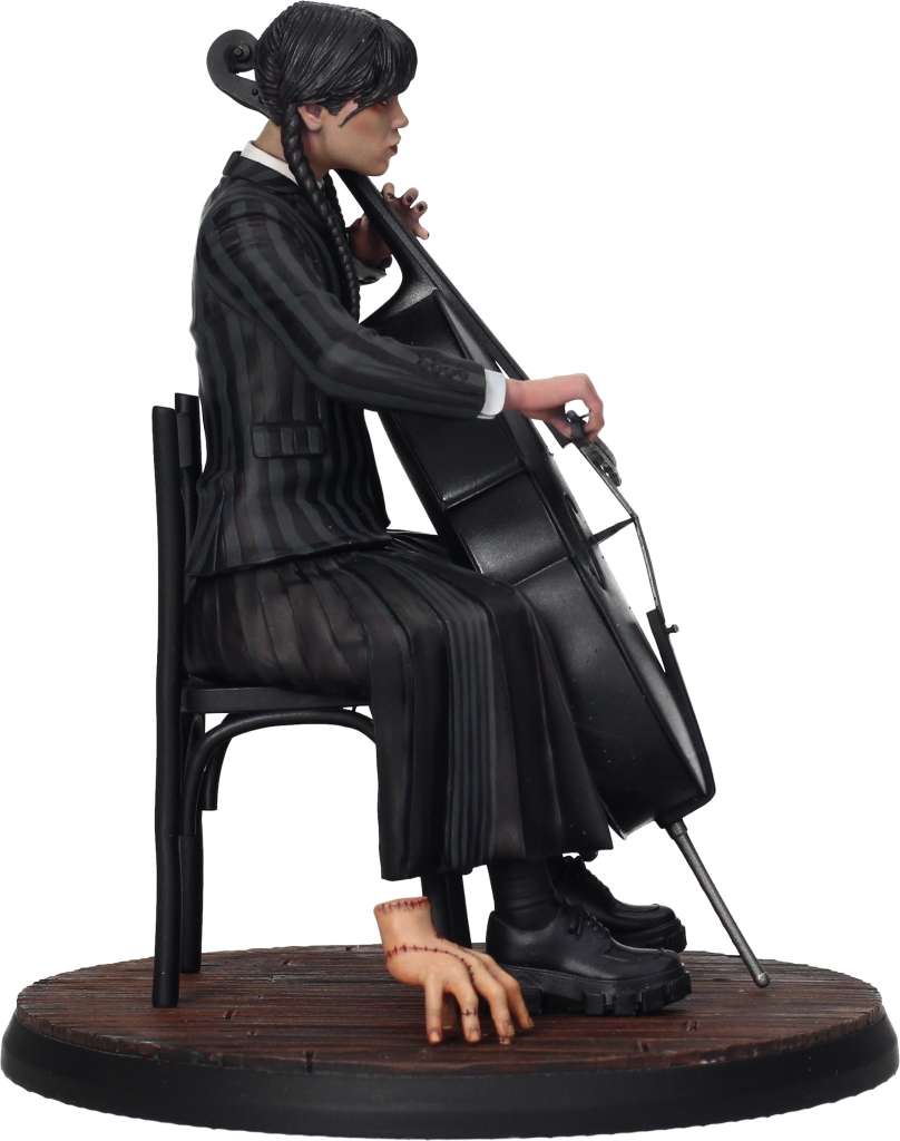 Wednesday With Cello And Thing 15 Cm Figure - immagine 8