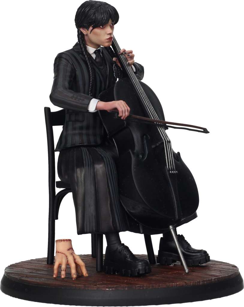 Wednesday With Cello And Thing 15 Cm Figure - immagine 9