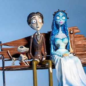 CORPSE BRIDE FIGURES SET LA SPOSA CADAVERE