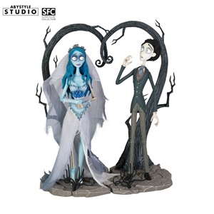 CORPSE BRIDE VICTOR E EMILY FIGURINE SFC 21 CM