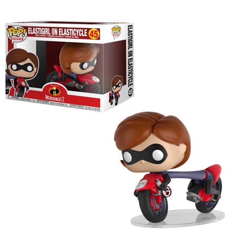 FUNKO POP INCREDIBLES 2 ELASTIGIRL ON ELASTICYCLE