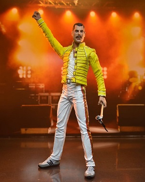 Freddie Mercury Action Figure (Yellow Jacket) 18 cm