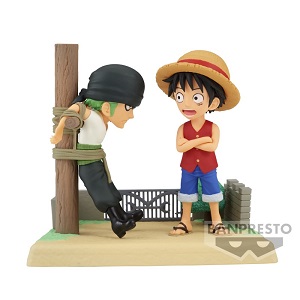 ONE PIECE WORLD COLLECTABLE LUFFY & ZORO