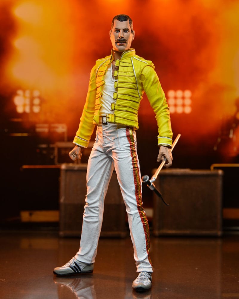 Freddie Mercury Action Figure (Yellow Jacket) 18 cm - immagine 4