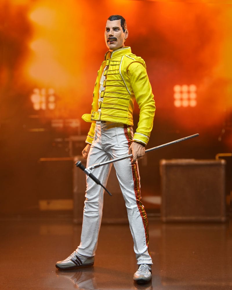 Freddie Mercury Action Figure (Yellow Jacket) 18 cm - immagine 5