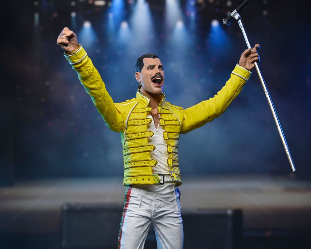 Freddie Mercury Action Figure (Yellow Jacket) 18 cm - immagine 6