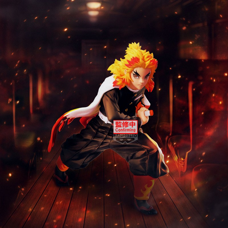 DEMON SLAYER KIMETSU NO YAIBA MAXIMATIC FIGURE KYOJURO RENGOKU - immagine 2