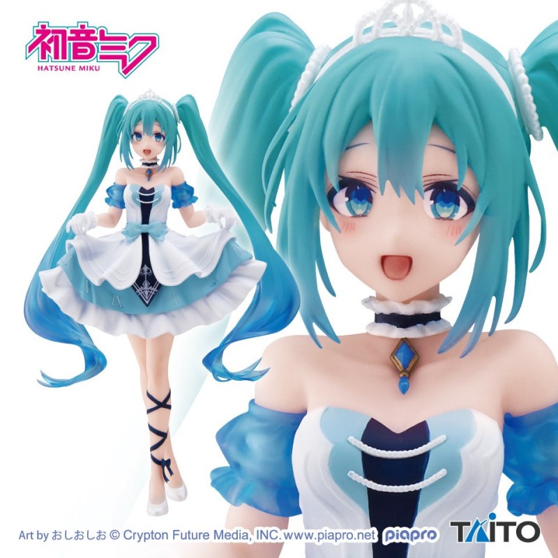 HATSUNE MIKU WONDERLAND FIGURE SERIES CINDERELLA Ver. - immagine 2