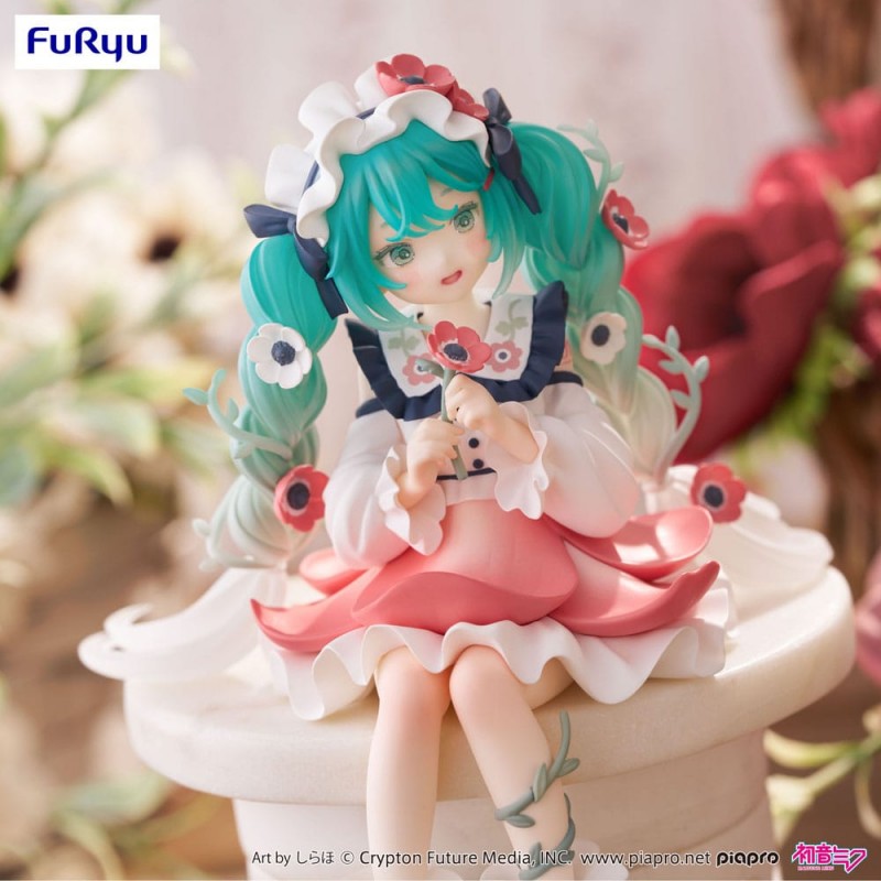 HATSUNE MIKU NOODLE STOP FIGURE MIKU FLOWER FAIRY COSMOS Ver. - immagine 6