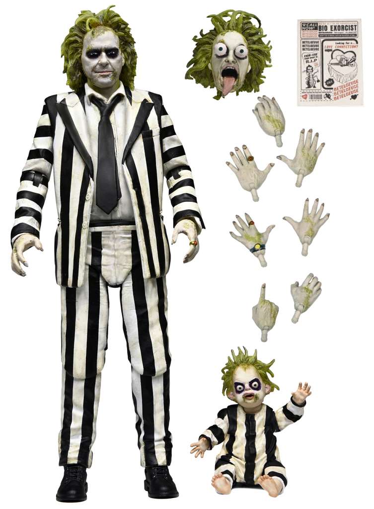 Beetlejuice 2 ultimate striped suit beetlejuice af - immagine 7