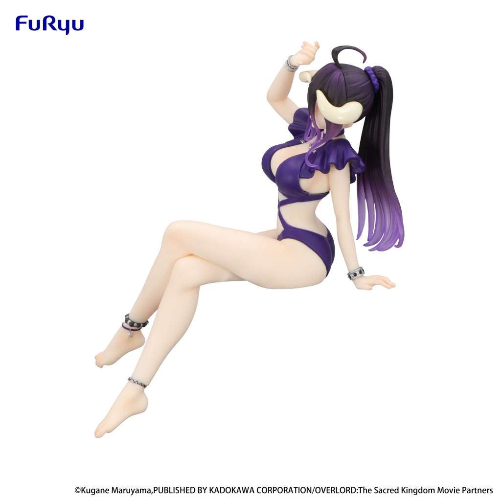 Overlord albedo swimsuit dark purple noodle stopper fig - immagine 4