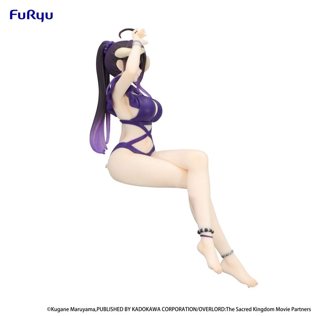 Overlord albedo swimsuit dark purple noodle stopper fig - immagine 5