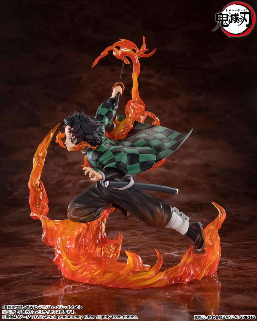 Demon slayer tanjiro kamado kyojuro rengoku sword guard figuartszero - immagine 5