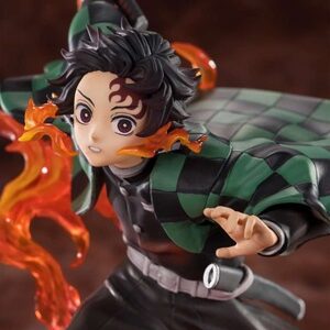 Demon slayer tanjiro kamado kyojuro rengoku sword guard figuartszero