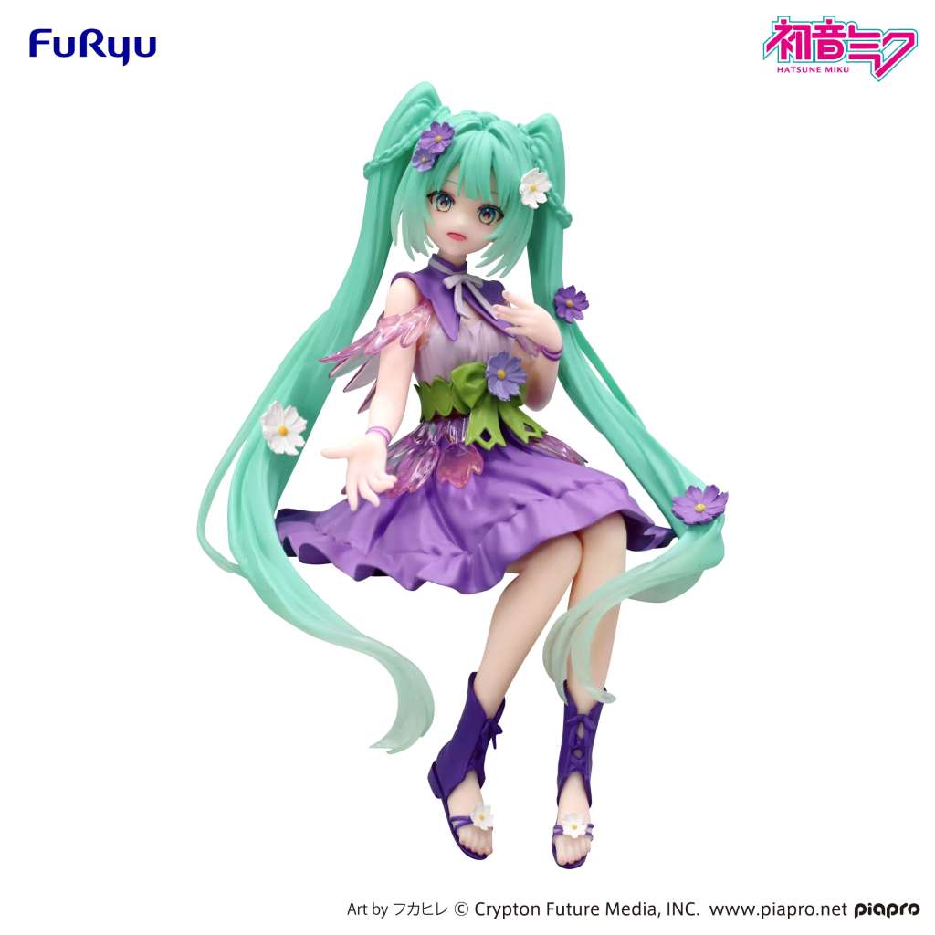 Hatsune miku flower fairy cosmos noodle stopper figure - immagine 2